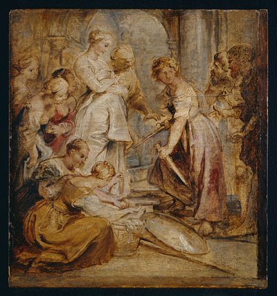 The Discovery of Achilles among the Daughters of Lykomedes, c.1618 by Peter Paul Rubens
